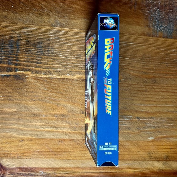 Back to the Future 1994 VHS Tape - Picture 8 of 9